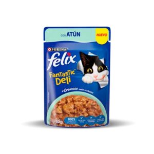Sobre Purina Felix Fantastic Deli Gato con Atún 85 gr