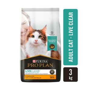 Pro Plan Gato Adulto Live Clear 3kg