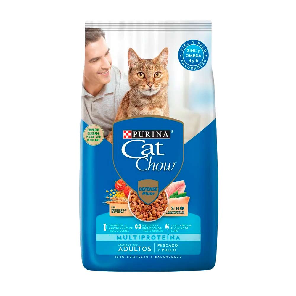 Cat Chow Adultos Pescado y Pollo 1kg Suelto