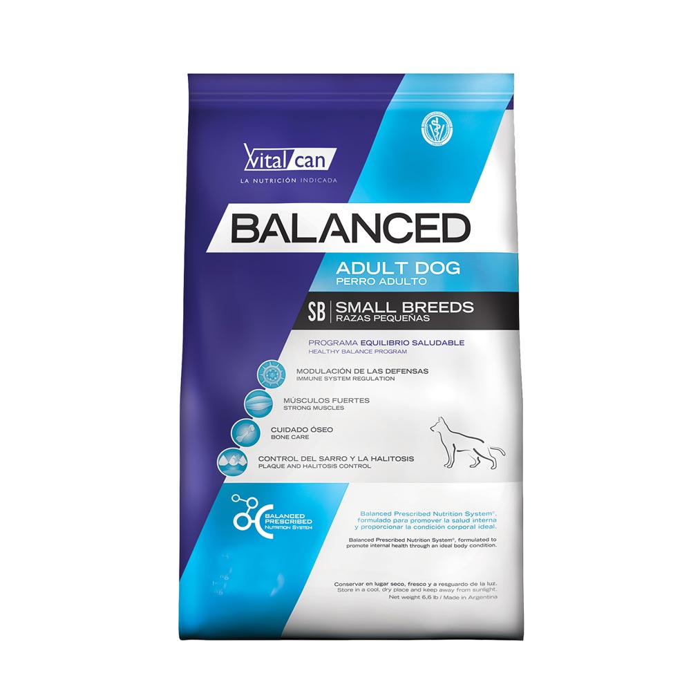 Balanced Perro Adulto Raza Pequeña 3kg - Image 2