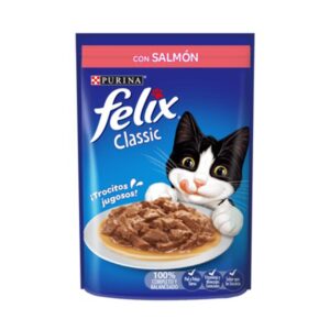 Sobre Purina Felix Classic Gato con Salmón 85 gr