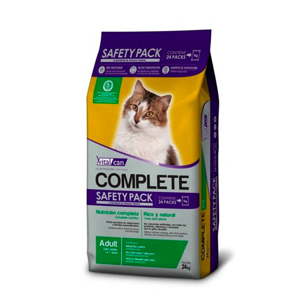 Complete Gato Adulto Safety Pack 24kg