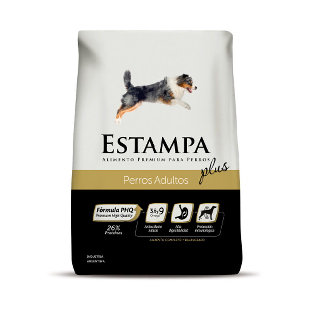 Estampa Plus Perro Adulto 20kg